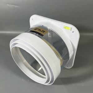 Clapet anti-retour pour hotte aspirante 160 mm en ABS avec indicateur de niveau pour conduits d'évacuation de cuisine - Product Image 1