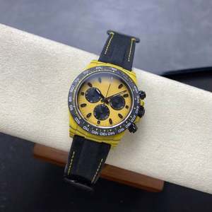 Reloj de Pulsera Deportivo de Lujo para Hombre, Mecánico Automático, de Fibra de Carbono Ultraligero, con Movimiento 4130, Personalizado, de Alta Calidad, al por Mayor - Product Image 4