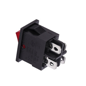 Leci cung cấp điện chuyển đổi 6A 250V Trắng trên <span class=keywords><strong>Off</strong></span> Rocker chuyển đổi với ánh sáng LED - Product Image 4