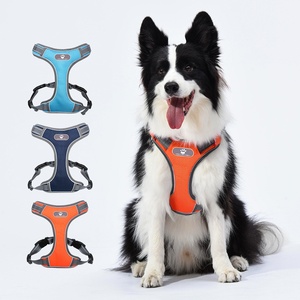ZHONGYA Custom Logo <strong>Dog</strong> Chest <strong>Harness</strong> Pet Collars Leashes Personalised <strong>Dog</strong> <strong>Harness</strong> Leash Pet <strong>Harness</strong> <strong>Vest</strong> For Large <strong>Dog</strong> - Product Image 1