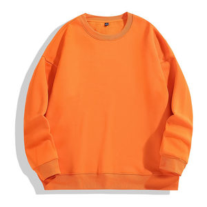 Sweat-shirt à col rond doublé en polaire de qualité supérieure, vêtements de travail pour femmes, vêtements d'extérieur automne-hiver, impression de logo personnalisée, tissu en polyester - Product Image 3