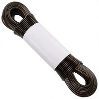 Corde à linge en PVC durable pour usage intérieur/extérieur avec options de suspension polyvalentes pour paniers et étagères