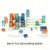 Collection de jeux de développement cognitif, jouet de puzzle multi-styles pour enfants de 4 à 5 ans
