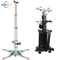 Show Time Tower Lifter Truss Support Lift Tower Stage Truss Display Sistema de elevación de luz 6 metros Stage Light Heavy Crank Stand