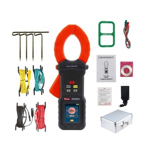 ES3022 Earth Ground <b>Clamp</b> Resistance Tester Meter - Product Image 1