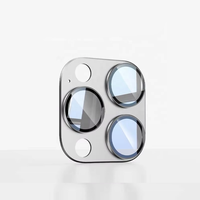 Protection d'écran en verre arrière intégrée avec colle complète pour objectif d'appareil photo iPhone, compatible avec iPhone 17 16 15 14 13 12 Pro Max