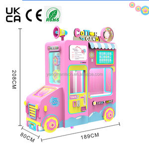 OEM ODM 新型アップグレード業務用綿菓子製造機 花の種類豊富 全自動綿菓子販売機 - Product Image 4