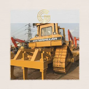 Kullanılan kedi D7h paletli traktör ikinci el kedi D7h buldozer orijinal kullanılan japonya yapımı buldozerler tırtıl Caterpillar D8h D7g dozer