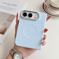 Coque magnétique en silicone liquide 3D JOYPORODO S140 avec cadre d'objectif et incrustation de diamants pour iPhone, antichoc et anti-chute.