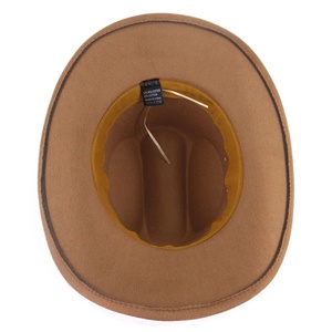 Sombrero <span class=keywords><strong>Vaquero</strong></span> Occidental de Poliéster Transpirable con Rayas y Visera Cuadrada, con Ojales Laterales, para Hombre y Mujer, <span class=keywords><strong>el</strong></span> Más Vendido - Product Image 3