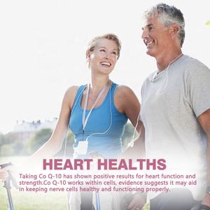 Cápsulas de coenzima <span class=keywords><strong>Q10</strong></span> orgánica suministradas por el fabricante para beneficio de mujeres y hombres, suplemento de cápsulas de COQ 10 saludable para la función cardíaca - Product Image 5