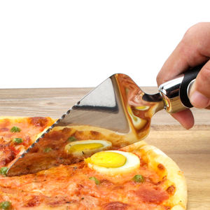 Spatola Professionale in Metallo per Formaggio, Coltello Tagliatorte in Acciaio Inox per Uso Domestico - Servizio di Torte, <span class=keywords><strong>Pizza</strong></span> e Dolci - Product Image 4