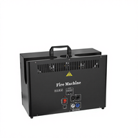 Machine à jets de flamme DMX à cinq têtes, projecteur blanc chaud, effets de scène pour événements, en fer, contrôlée par DMX512