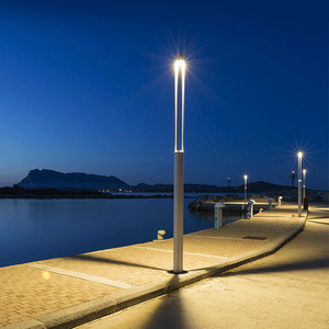 โคมไฟสนามทองเหลืองกลางแจ้ง LED แสงวอร์มไวท์ โคมแก้ว IP66 AC 220V 2700K รับประกัน 10 ปี พร้อมเซ็นเซอร์ตรวจจับความเคลื่อนไหว ใช้พลังงานแสงอาทิตย์ - Product Image 5