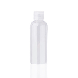 Flip Top Pet Transparent <b>Plastic</b> <b>Bottle</b> 5-<b>100ml</b> For Liquid Emulsions With Butterfly Cap - Product Image 3