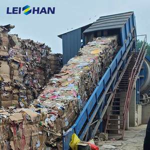 Komplette Altpapier-Recyclinganlage Papiermaschine Produktionslinie Karton-Recycling-Anlage - Product Image 1