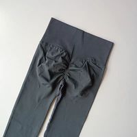 Leggings de yoga taille haute sans couture pour femme, effet push-up fessier, respirants et à séchage rapide, pour la gym et le fitness