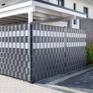 Sunsbuild PVC Sichtschutzstreifen 19 cm x 35 m für Doppelstabmattenzaun mit Kunststoffclips im Garten und Außenbereich - Product Image 6