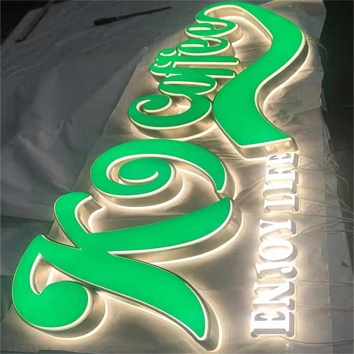 Customized Storefront Office Signs - LED & Stainless Steel