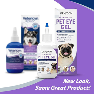 Gouttes oculaires pour chiens et chats – Éliminent la saleté oculaire et les excroissances, soulagent la sécheresse oculaire, antibactériennes, anti-démangeaisons, soin liquide pour les yeux, OEM personnalisé - Product Image 4