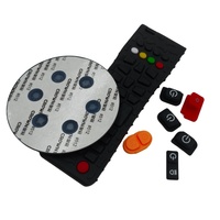 OEM Customized Eco Silicone Keypad Buttons Keyboard Rubber Keypad Silkscreen Debossed Embossed Laser Etching Logo Factory Price