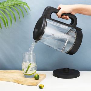 Bouilloire électrique sans fil en verre de 2 L avec arrêt automatique et fonction maintien au chaud 360° °   <span class=keywords><strong>Appareil</strong></span> de cuisine à base rotative - Product Image 2