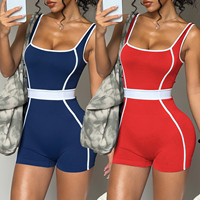 Combinaisons de yoga sans coutures personnalisées, vêtements de sport, shorts à taille serrée, tenue de sport pour la course à pied, le fitness et le yoga