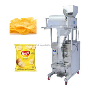 Máquina de envasado de frutas secas con virutas de Chocolate de caramelo de alta velocidad, máquina de envasado de patatas fritas de alimentos a la venta - Product Image 1