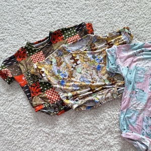 Romper Bayi Bambu Mewah Gaya Barat Lengan Pendek, Logo Cetak Kustom Tersedia, Dapat Dicuci, Cocok untuk Semua Musim - Product Image 1