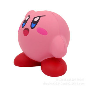Juguete Antiestrés de Kirby de 9 cm, Figura de Dibujos Animados para Niños, Unisex - Product Image 2