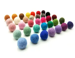 Boules de feutre de laine pour sèche-linge de Nouvelle-Zélande Boules de sèche-linge en laine naturelle biologique réutilisables XL 100% faites à la main Vente en gros