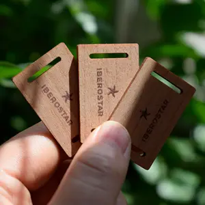 Ukiran kustom, gelang kayu RFID cetak cepat masuk Festival tiket acara NFC gelang kayu