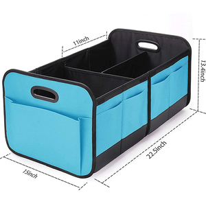 Tùy Chỉnh Oxford Ráp Xe SUV Xe <span class=keywords><strong>Trunk</strong></span> Organizer Có Thể Gập Lại Xe Organizer Lưu Trữ Cho Tạp Hóa Nhà Văn Phòng - Product Image 3