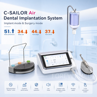 Système d'implantation dentaire C-SAILOR Air Dental avec écran tactile de 7 pouces et pédale multifonction sans fil