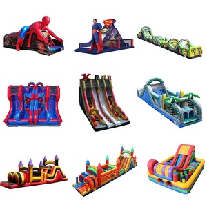 Xtreme Tantangan Rintangan Lari Komersial Tiup, Mainan Peramping Rumah Rintangan untuk Anak-anak - Product Image 3