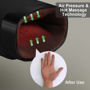 Masseur de main d'arthrite du canal carpien masseur de main sans fil avec thérapie d'acupression de Compression d'air thermique pour le soulagement de la douleur - Product Image 5