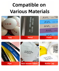 Ymark yth 12.7mm tay máy bay phản lực máy in phun đa ngôn ngữ thông minh liên tục chai nhựa ngày hàng loạt mã QR 600dpi mã hóa máy - Product Image 4