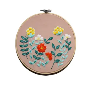 DIY Punch Needle Embroidery Kit With Embroidery Threads And Hoops Punch Needle Cute DIY Handwork Set