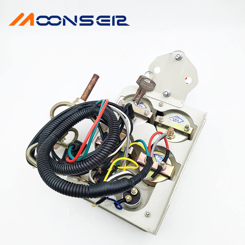 MoonsEer Diesel Generator Control Panel R4105 24V Instrument Assembly ...