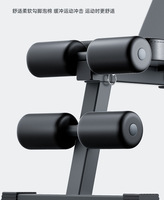Banc de musculation réglable en acier multifonctionnel pliable avec support pour haltères, idéal pour la sécurité à domicile, les exercices de musculation, les développés couchés et l'entraînement fitness