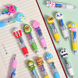 30 Mini Bolígrafos de <span class=keywords><strong>Gel</strong></span> Cuatro en Uno con Diseño de Dibujos Animados, Bolígrafos de <span class=keywords><strong>4</strong></span> <span class=keywords><strong>Colores</strong></span>, Papelería Linda y Portátil, Pequeños Regalos - Product Image 4