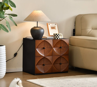 Meuble de salon combiné, armoire de rangement, table de chevet