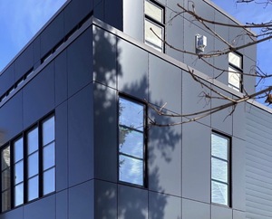 Panneaux composites en aluminium modernes, écologiques, ignifuges, pour revêtement mural extérieur, imperméables et économiques - Product Image 3