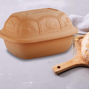 -Cocina Natural arcilla terracota de olla tostador - Product Image 4