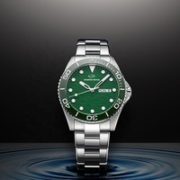 Montre de plongée automatique pour hommes, marque OEM, 300m, logo personnalisé, japon, NH36, montre de luxe