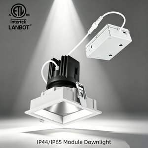 ETL <strong>IP65</strong> IC Square Warm Dim <strong>Ceiling</strong> <strong>Pot</strong> Can Lights Dimmable Smart 5CCT LED Module Downlight Recessed Tunable White with DALI - Product Image 6