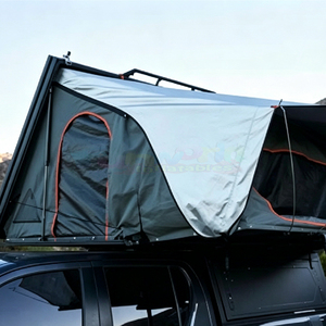 Carpas de techo rígidas para autos con paneles solares, para 3-4 personas, de aluminio, con paneles solares, abrazaderas de poliéster, venta al por mayor. - Product Image 1