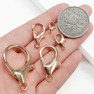 包肩带金属弹簧卡钩旋转夹龙虾爪扣，用于钥匙链和手提包