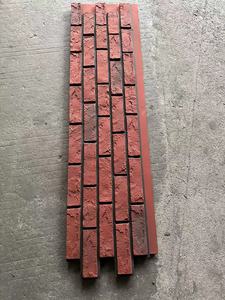 Rivestimento Murale in Schiuma PU Effetto Pietra Rossa per Esterni - Product Image 3