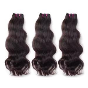 Paquetes de cabello brasileño crudo alineados con cutícula de grado 12A humano virgen de visón sin procesar vendedor de cabello indio para extensiones naturales - Product Image 4